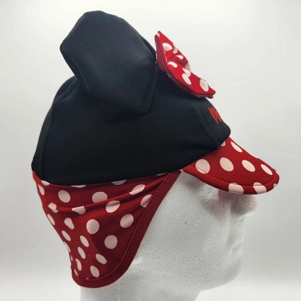 DISNEY MINNIE MOUSE Polka Dot Kids Sun Visor Cap NWOT